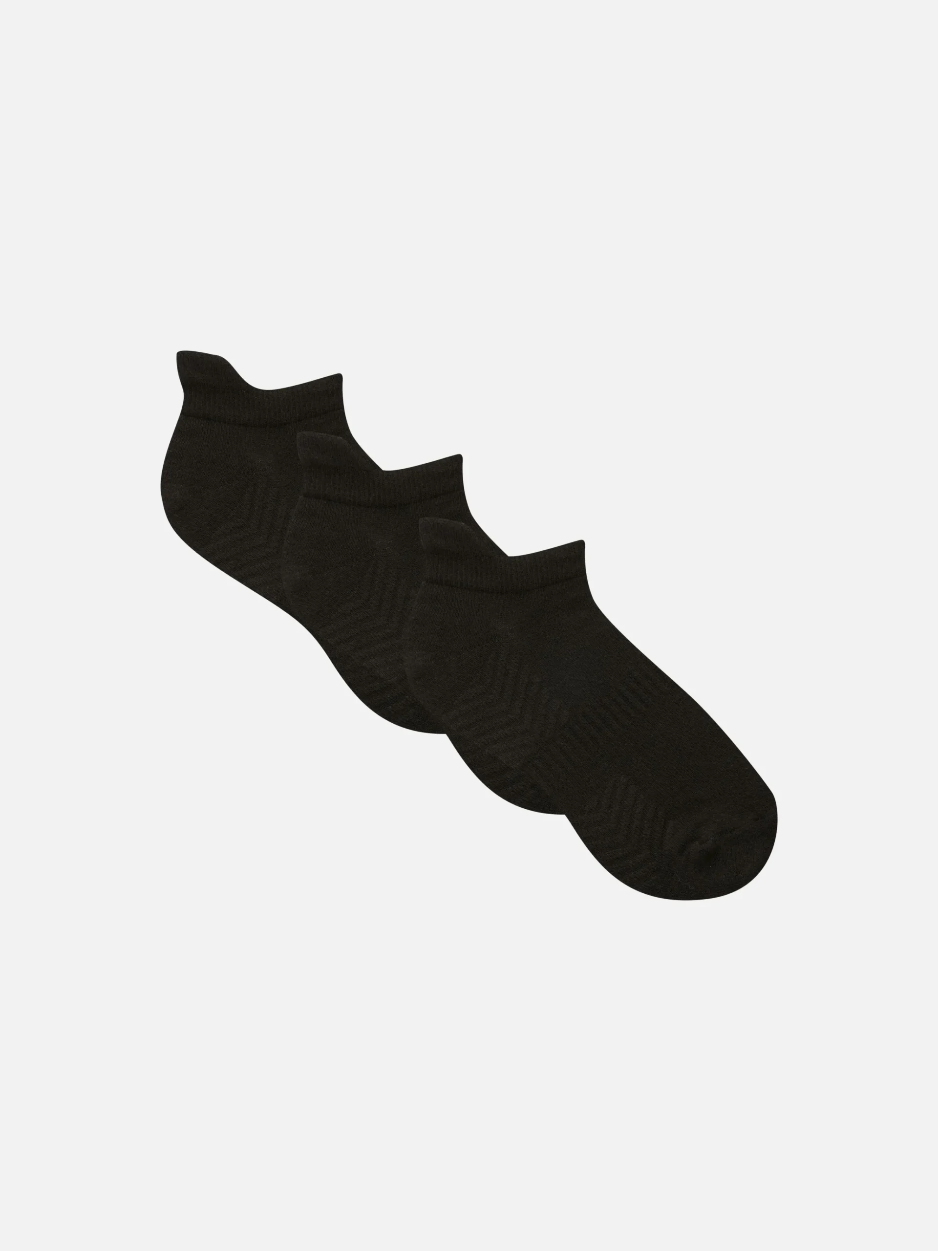 3-Pack Cushioned Arch Ankle Socks|Primark Outlet