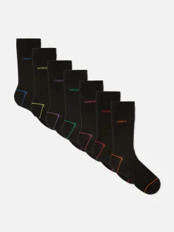 7-Pack Day Of The Week Socks|Primark Hot