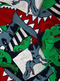 5-Pack Dinosaur Ankle Socks|Primark