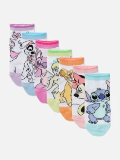 7-Pack Disney Character Ankle Socks|Primark Sale