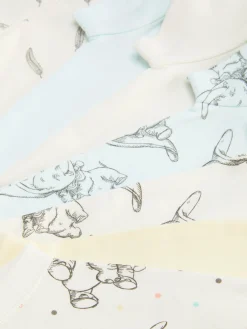 7-Pack Disney’s Dumbo Short Sleeve Bodysuits|Primark