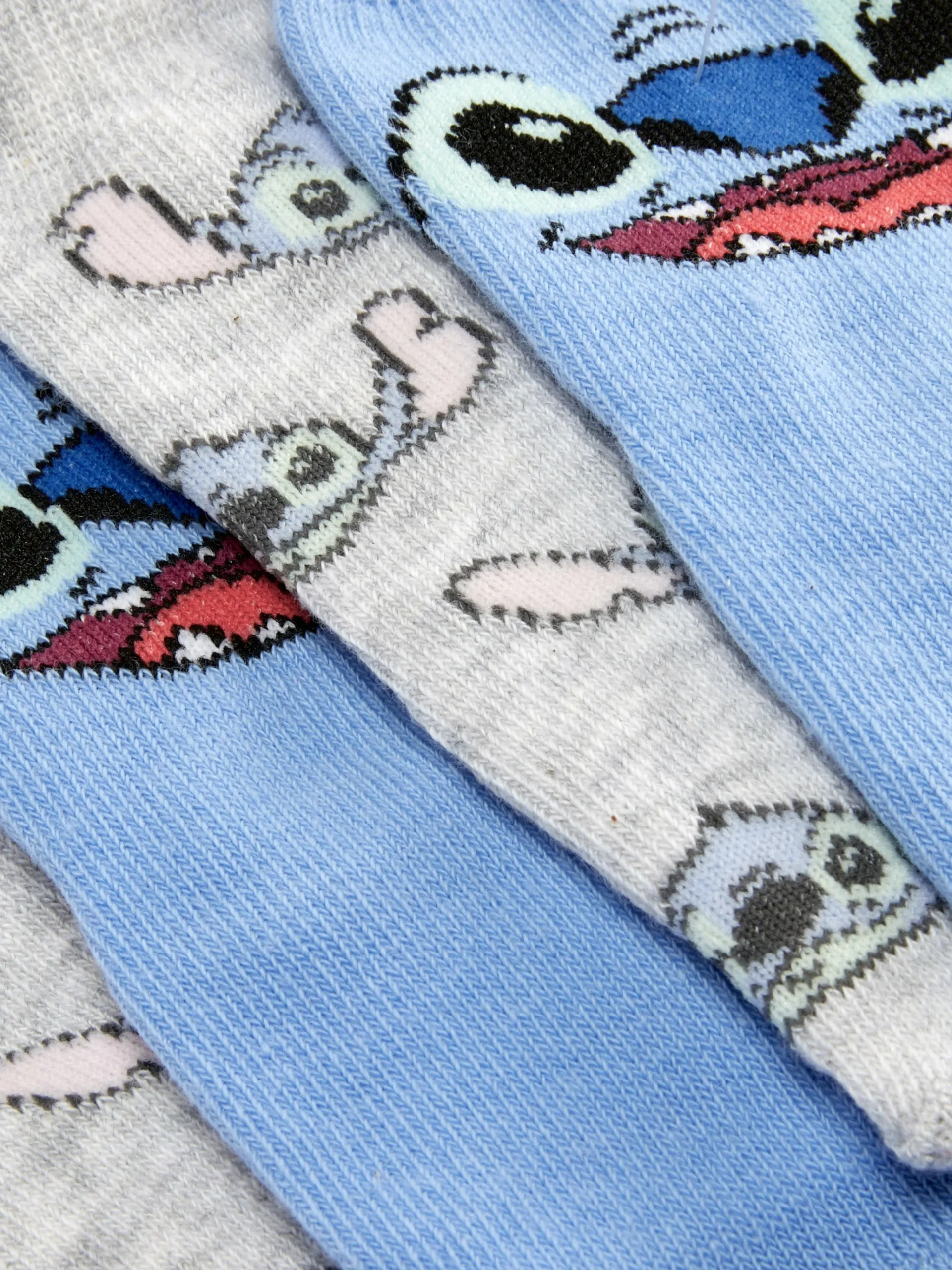 2-Pack Disney's Lilo And Stitch Socks|Primark New