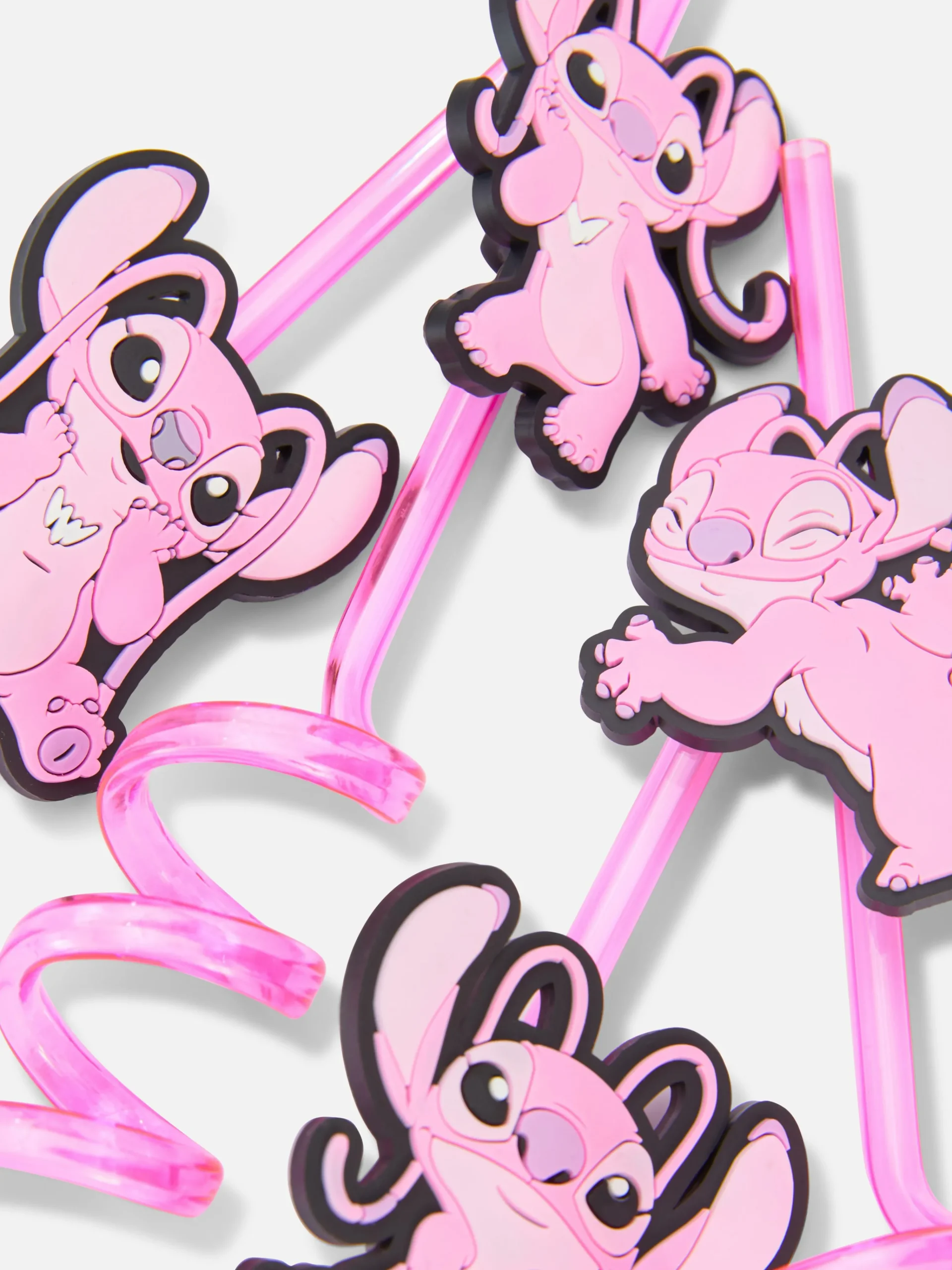 4-Pack Disney's Lilo And Stitch Spiral Straws|Primark Hot