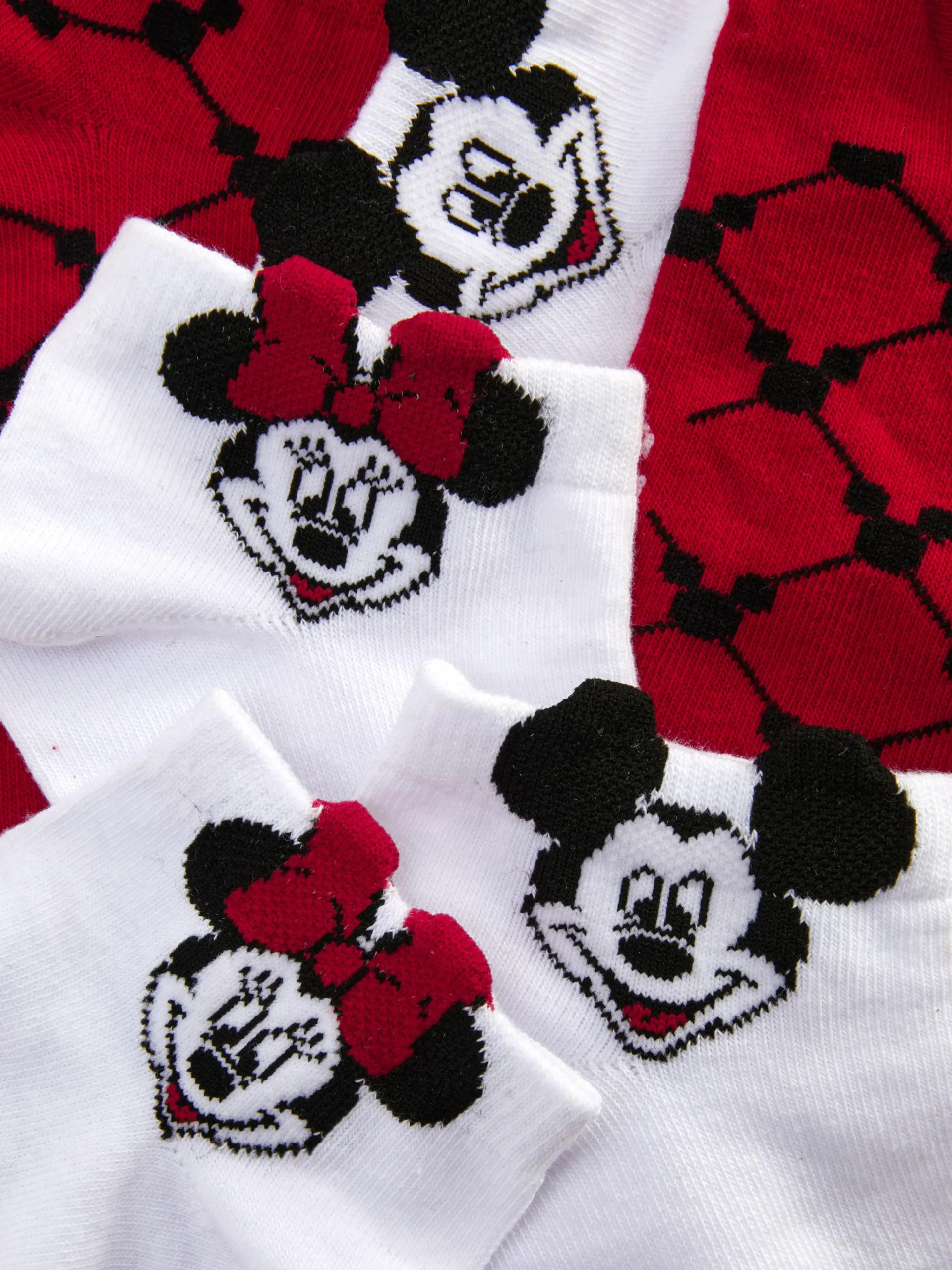 3-Pack Disney’s Mickey And Minnie Mouse Socks|Primark Hot
