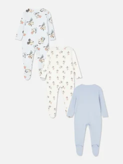 3-Pack Disney’s Mickey Mouse And Friends Sleepers|Primark Discount