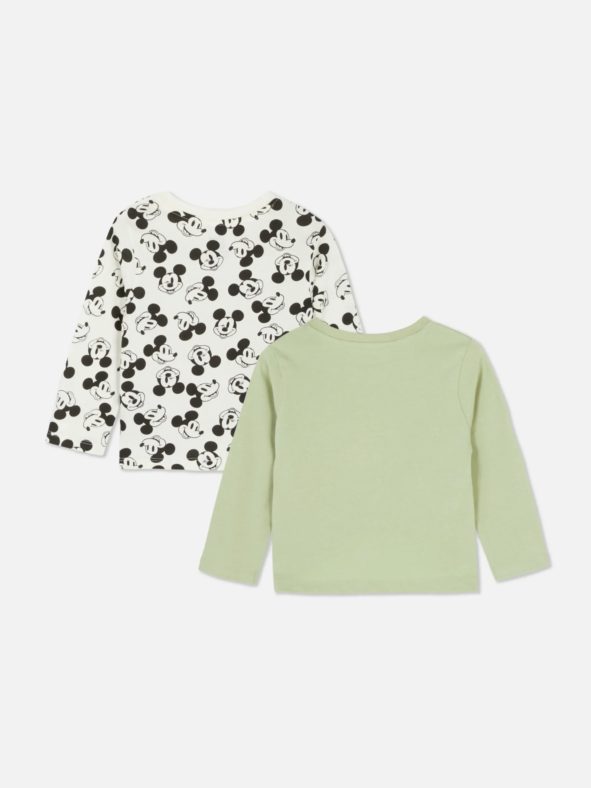 2-Pack Disney’s Mickey Mouse Long Sleeve T-shirts|Primark Outlet