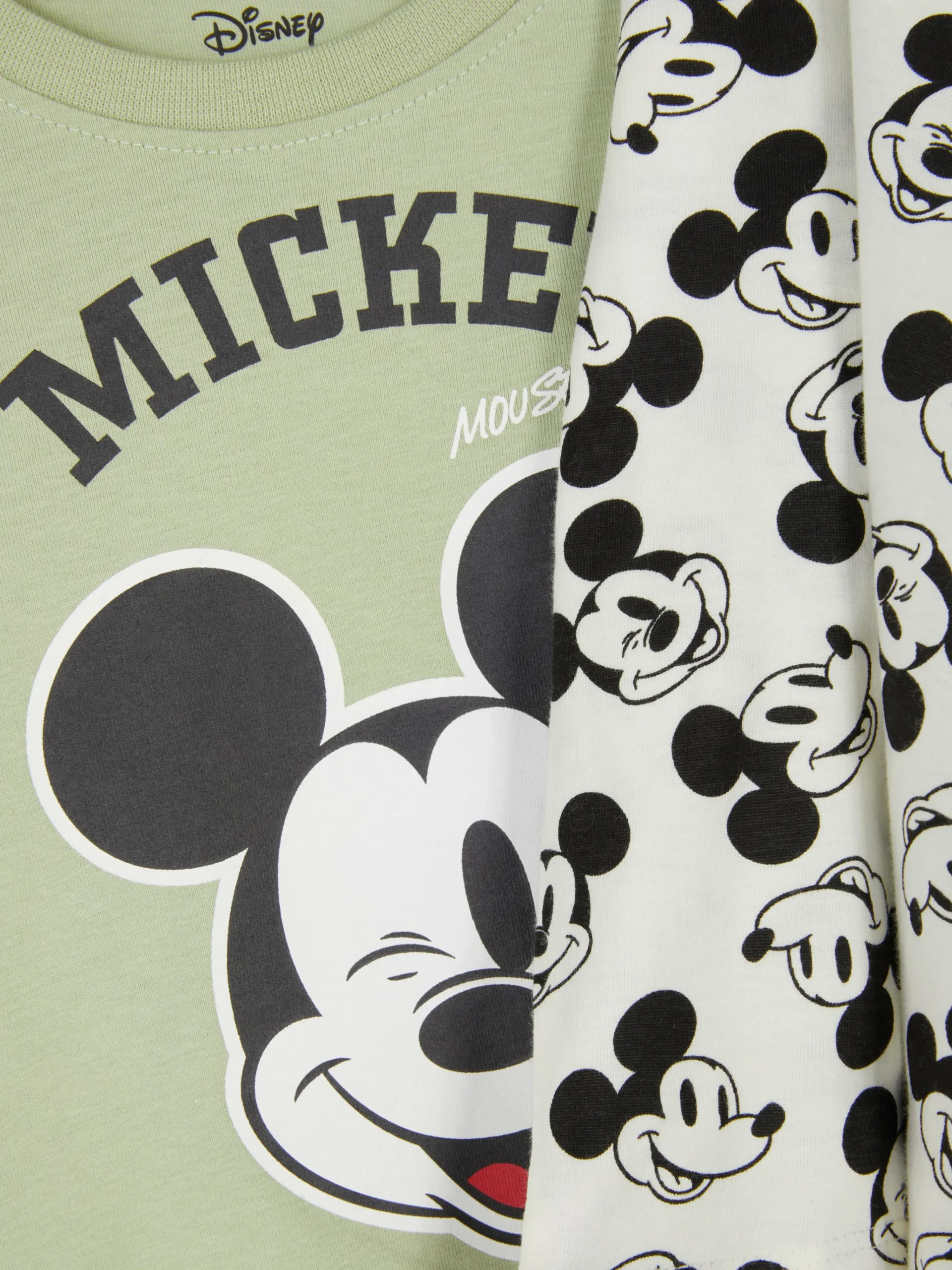 2-Pack Disney’s Mickey Mouse Long Sleeve T-shirts|Primark Outlet