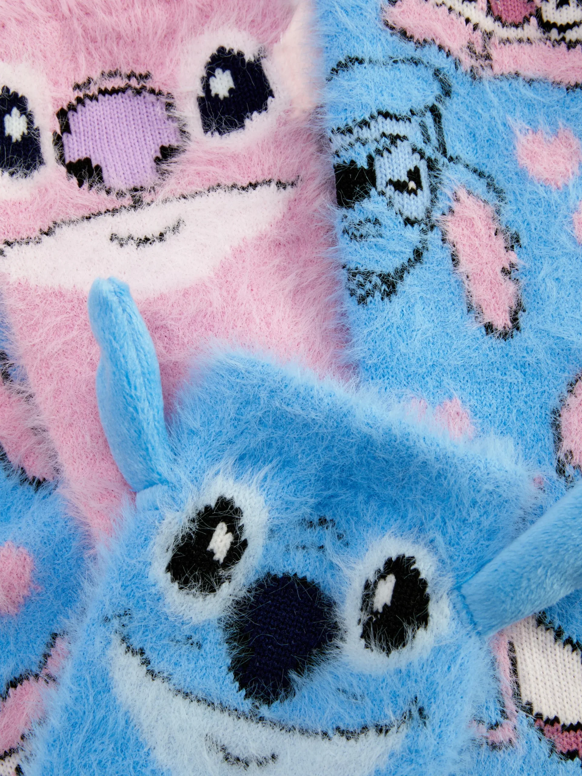 2-Pack Disney’s Stitch And Angel Cozy Socks|Primark Best