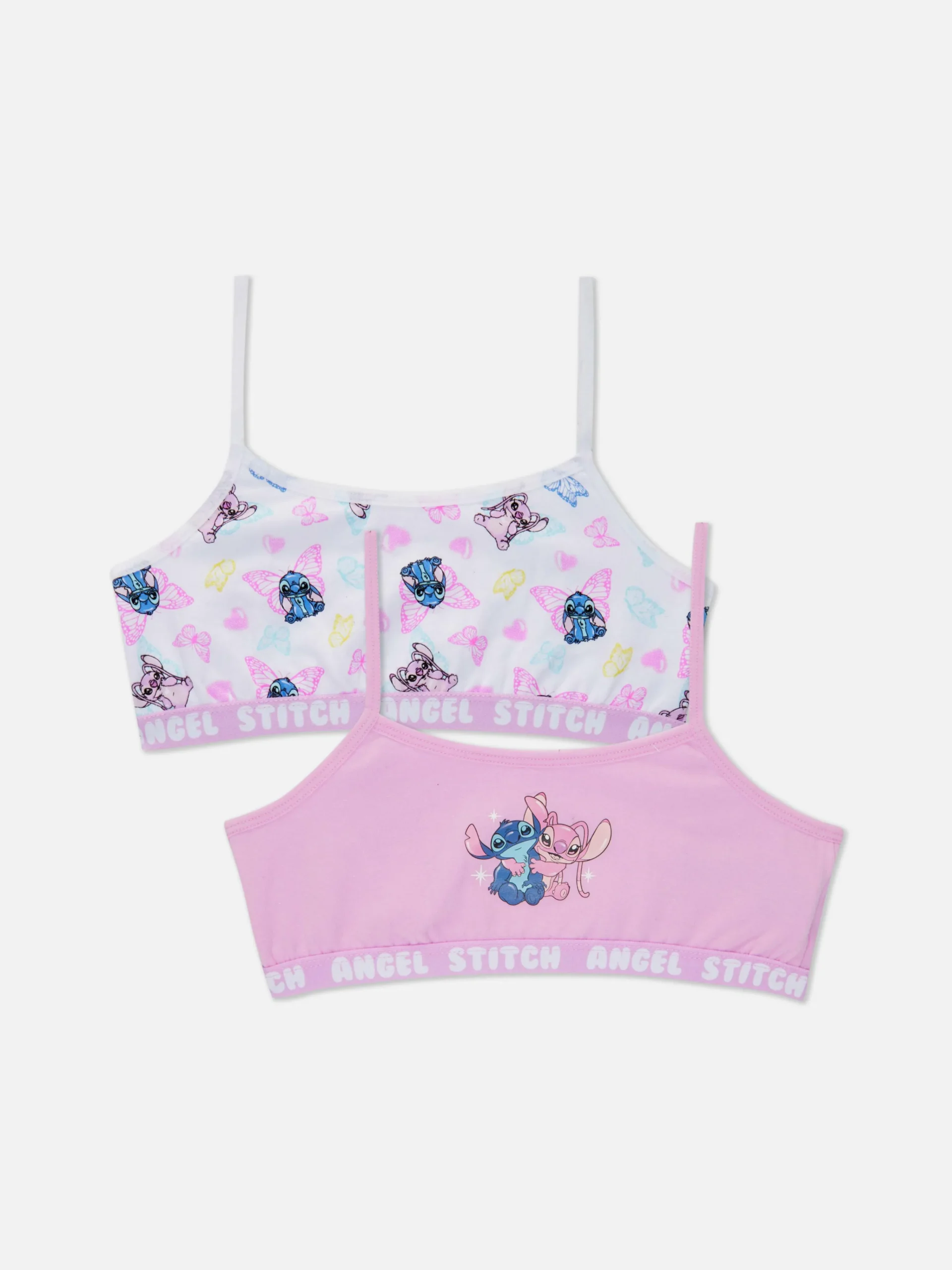 2-Pack Disney’s Stitch Crop Tops|Primark Best
