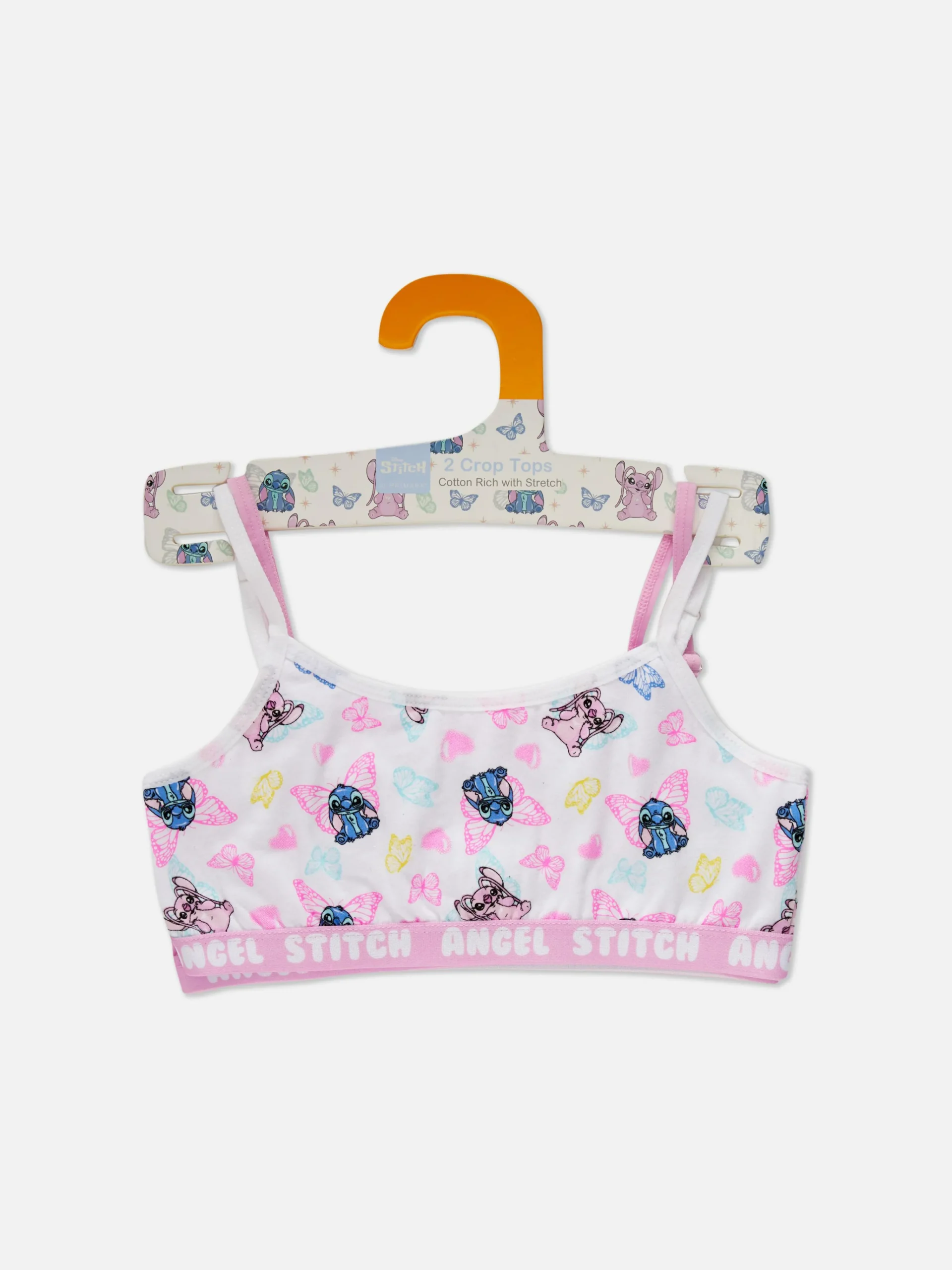 2-Pack Disney’s Stitch Crop Tops|Primark Best