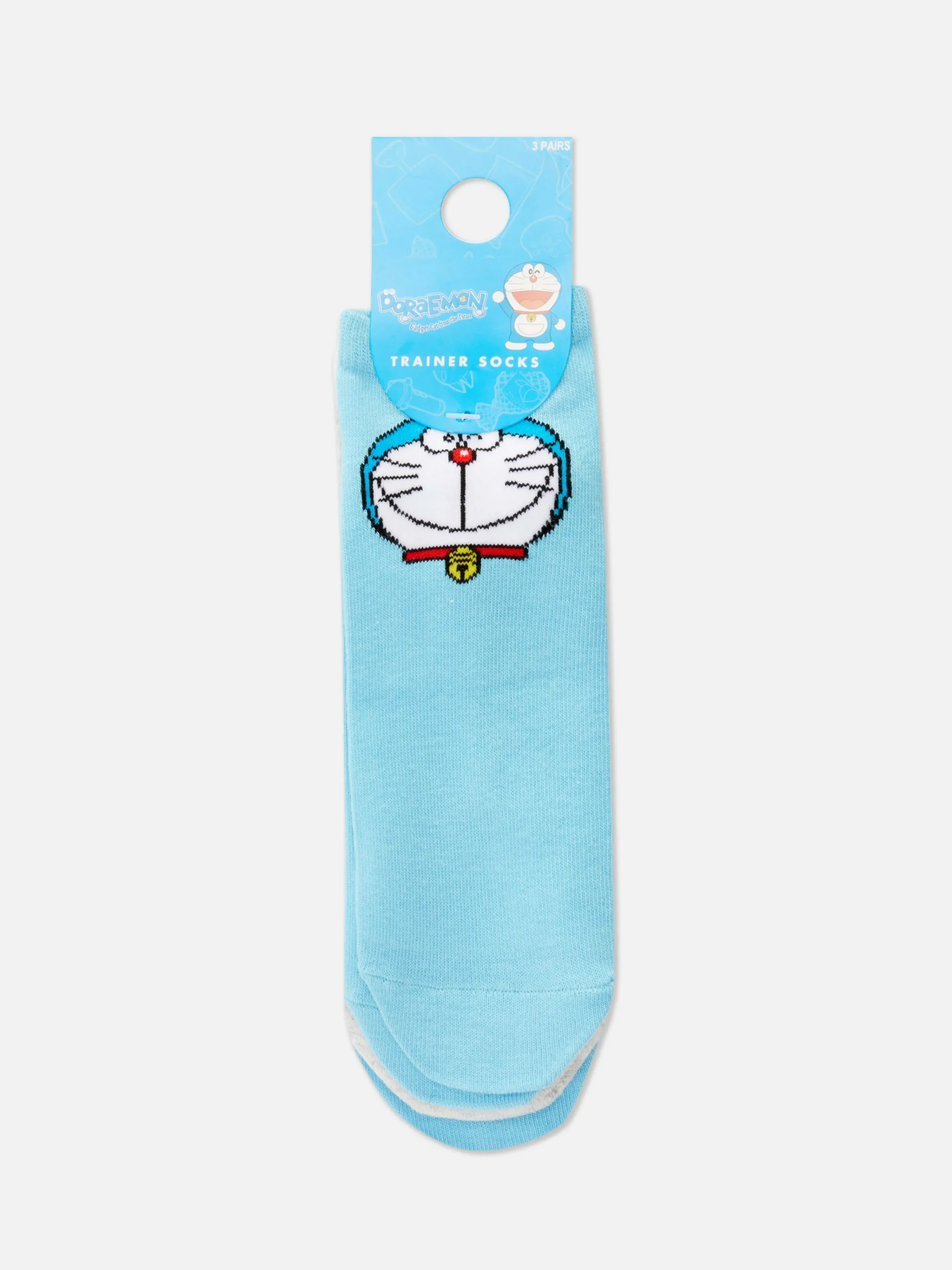 3-Pack Doraemon Sneaker Socks|Primark Best