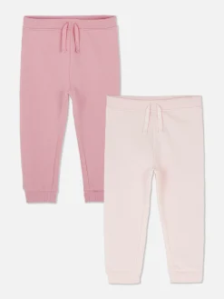 2-Pack Drawstring Cuffed Joggers|Primark Online
