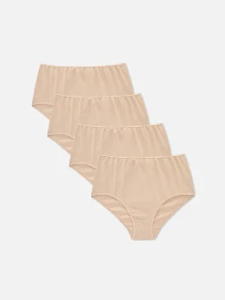 4-Pack Essential Full Briefs|Primark Clearance