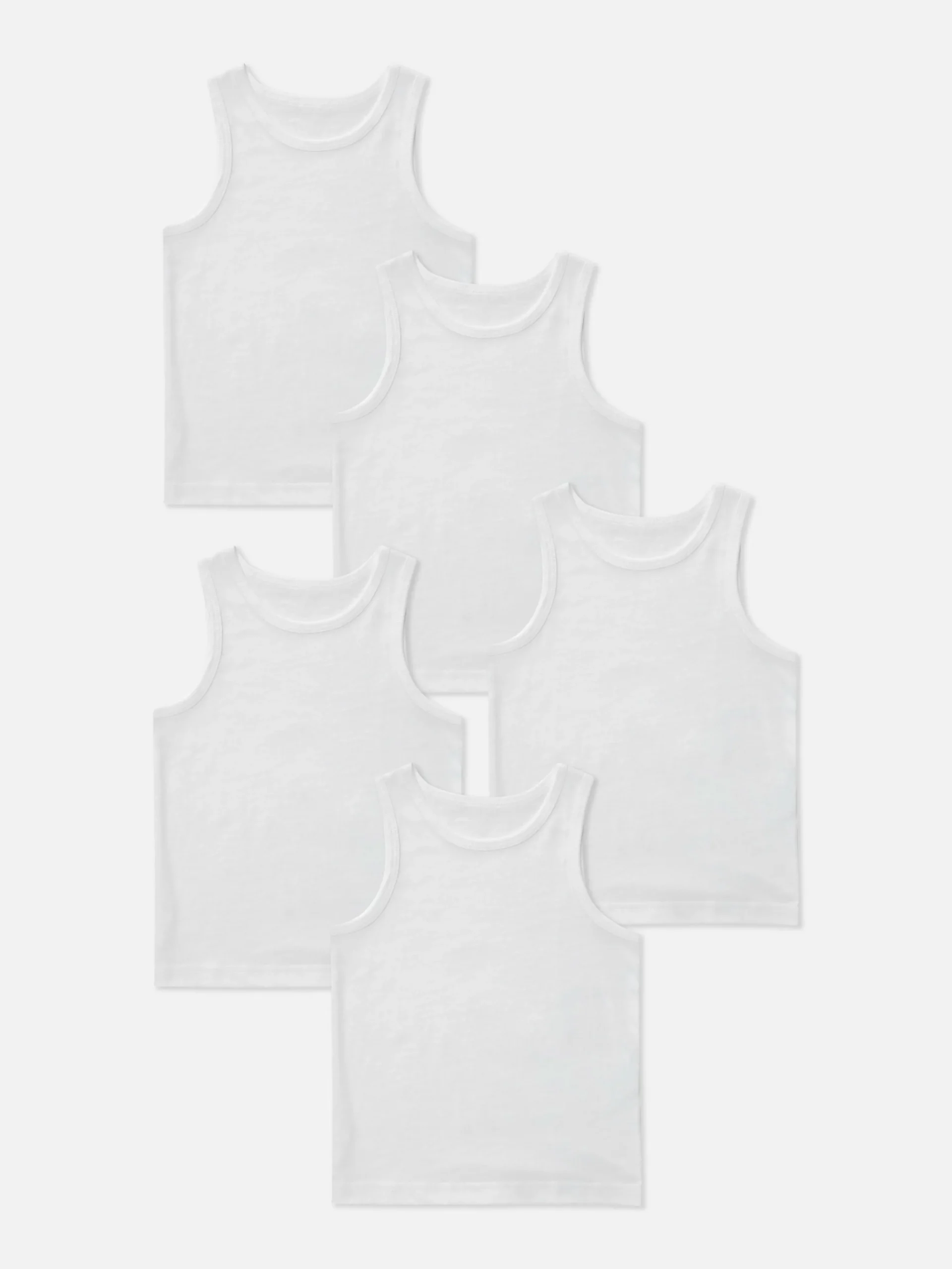 5-Pack Essential Tanks|Primark Clearance