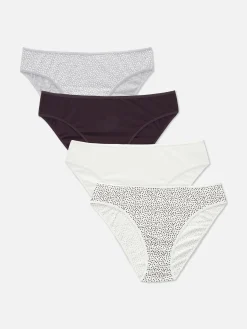 4-Pack Everyday Bikini Briefs|Primark Outlet