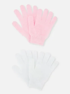 2-Pack Exfoliating Gloves|Primark Outlet