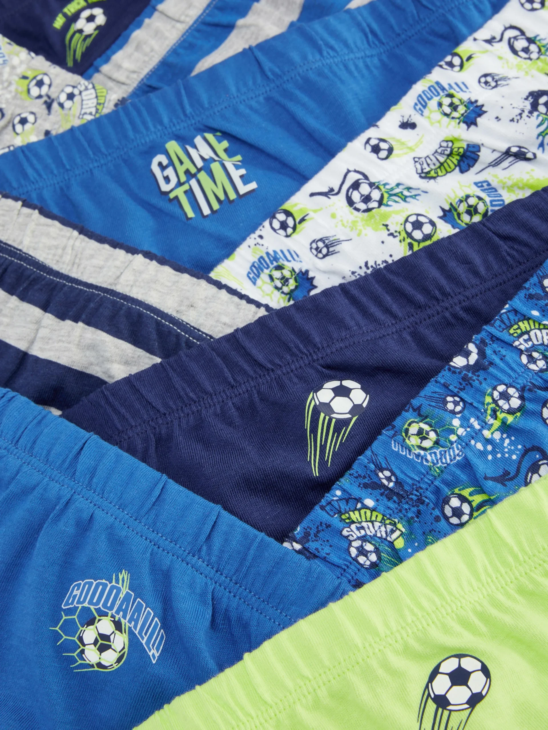 10-Pack Football Graphic Briefs|Primark Discount