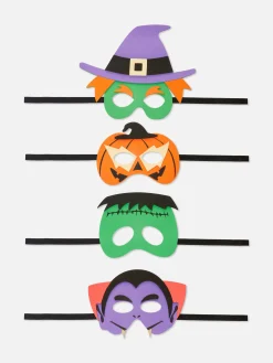 4-Pack Halloween Mask Set|Primark Online