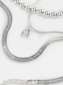 3-Pack Initial Infinity Anklets|Primark Outlet
