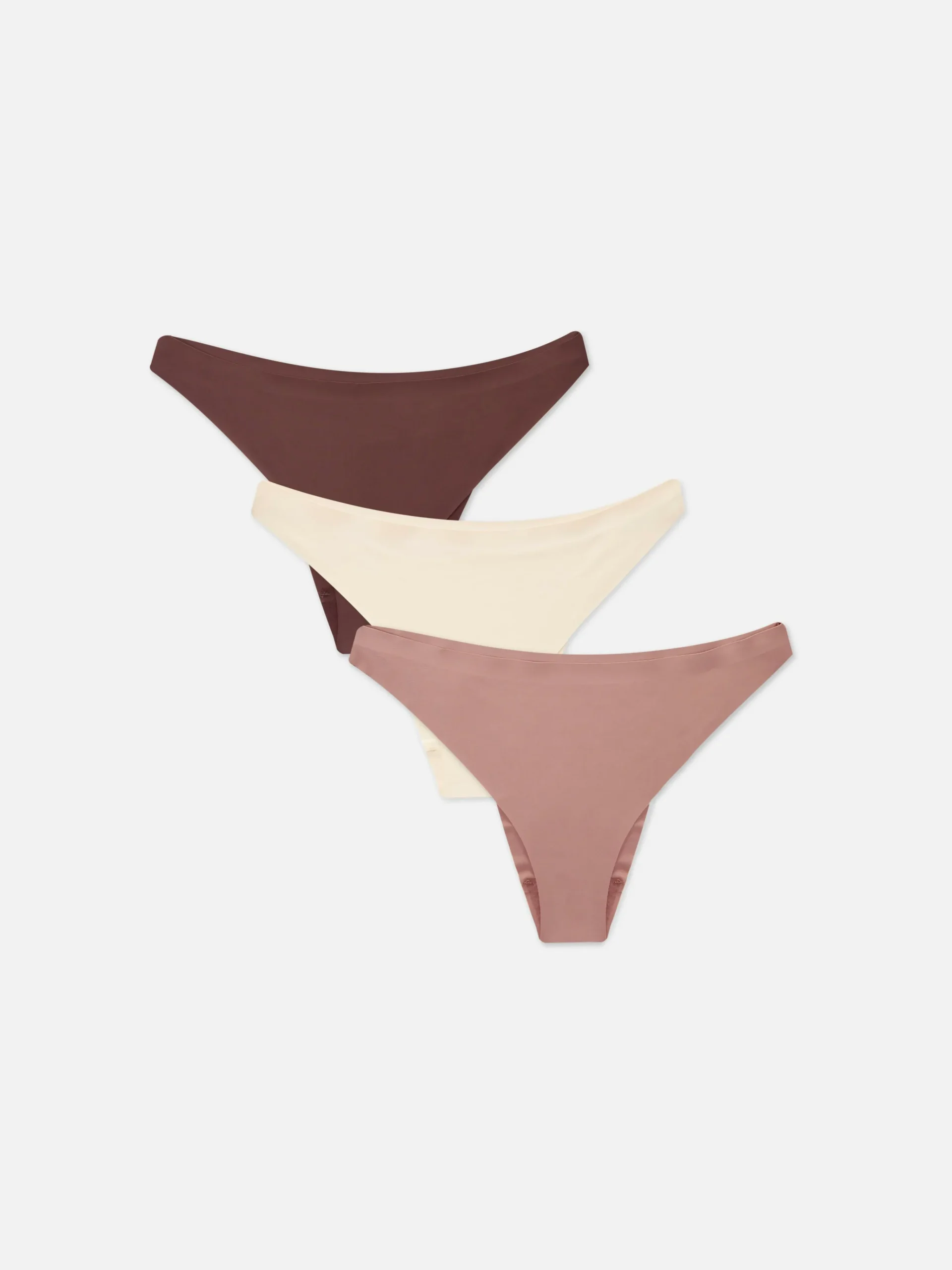 3-Pack Invisible Brazilian Briefs|Primark Discount