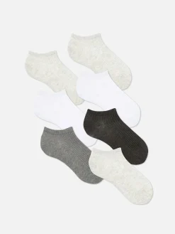 7-Pack Knit Sneaker Socks|Primark Discount