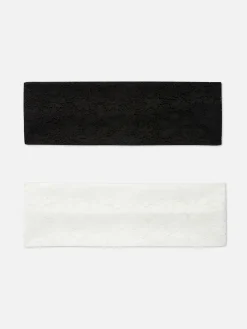 2-Pack Lace Headbands|Primark Outlet