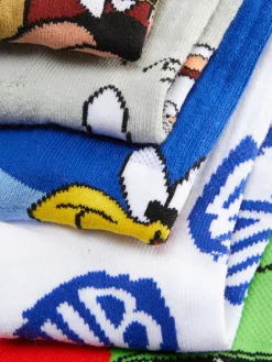 5-Pack Looney Tunes Crew Socks|Primark Outlet