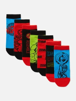 7-Pack Marvel Avengers Sneaker Socks|Primark Hot