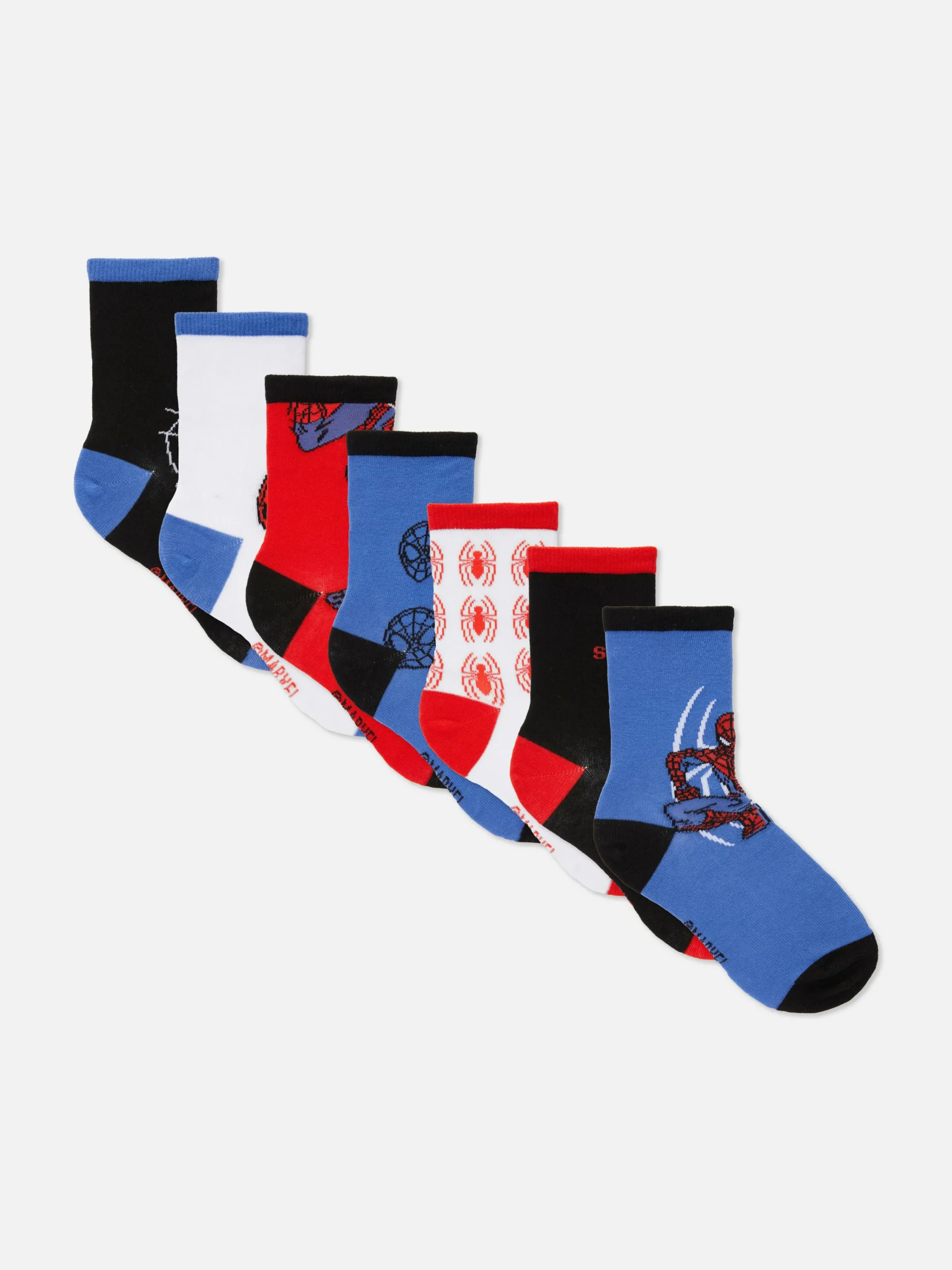 7-Pack Marvel Spider-Man Ankle Socks|Primark Discount