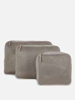 3-Pack Mesh Packing Cubes|Primark Discount