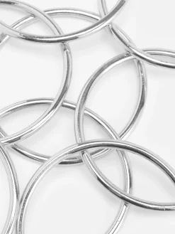 8-Pack Metallic Bangles|Primark Sale