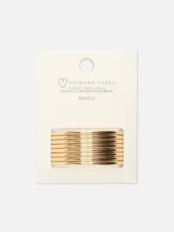 8-Pack Metallic Bangles|Primark