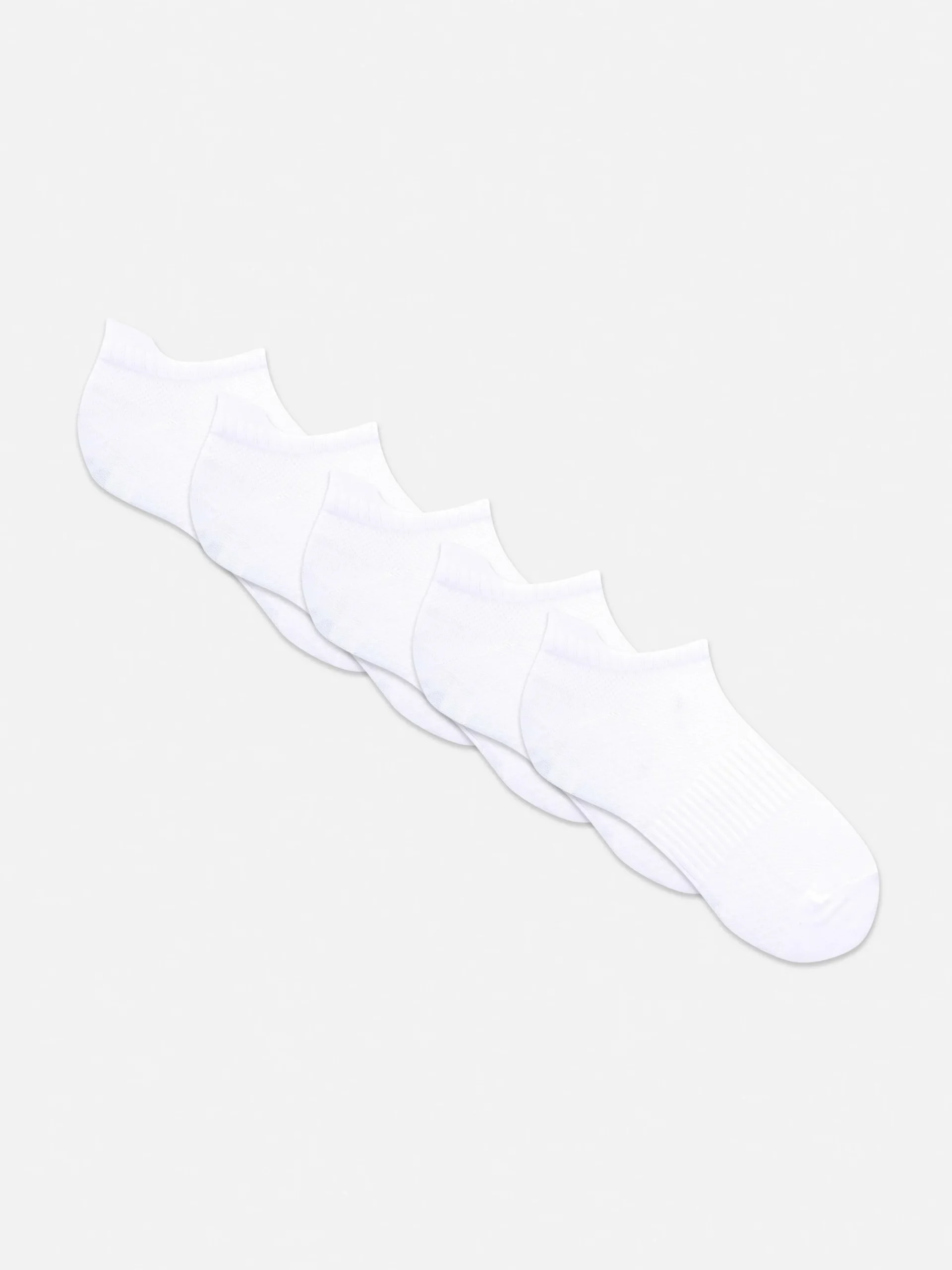 5-Pack Microfiber Sneaker Socks|Primark