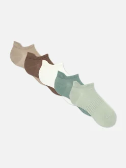 5-Pack Microfiber Sneaker Socks|Primark Sale