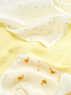 3-Pack Mixed Muslin Squares|Primark Hot