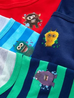 4-Pack Monster Graphic Tanks|Primark Sale
