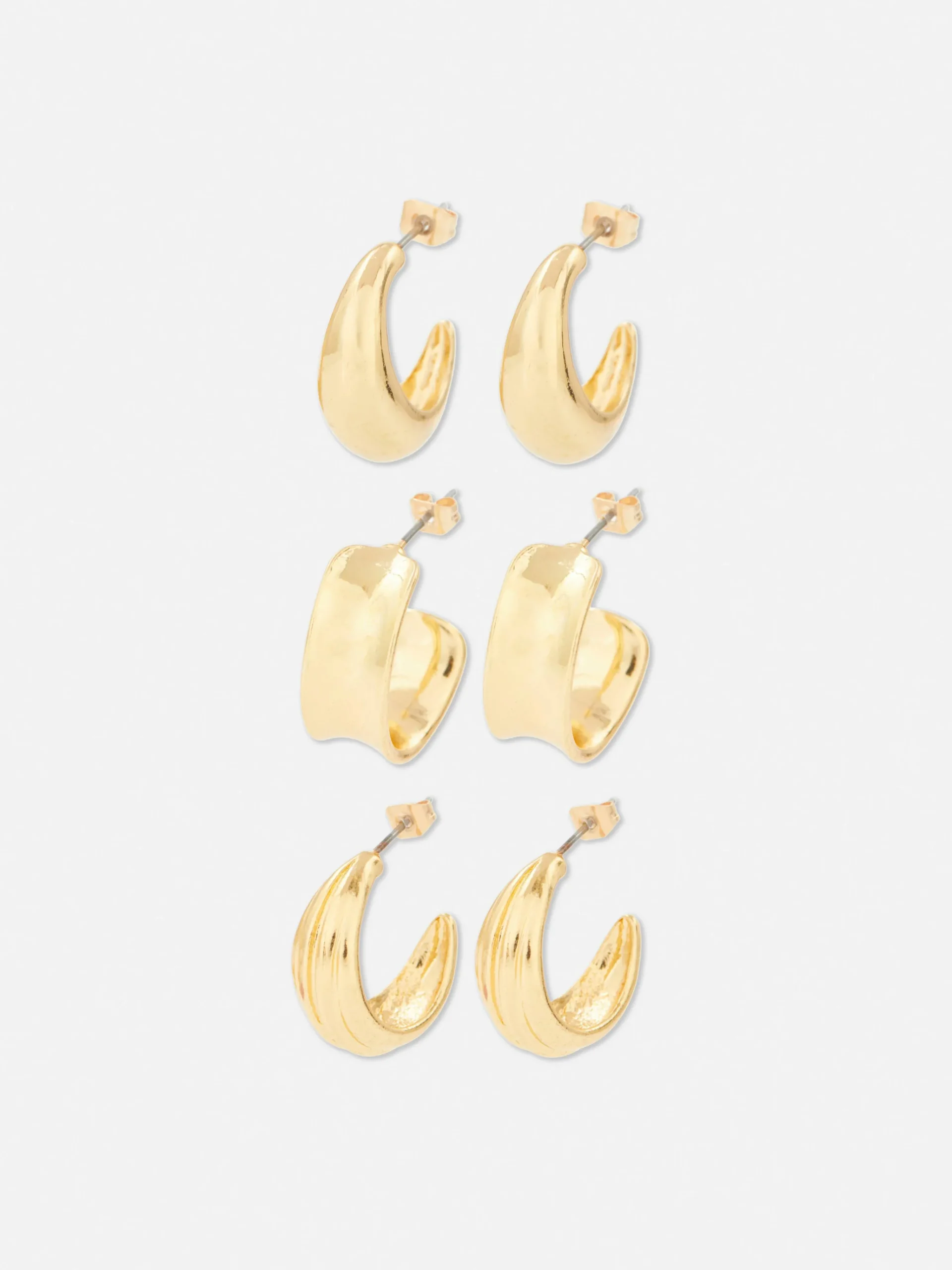 3-Pack Multi Hoop Earrings|Primark Best