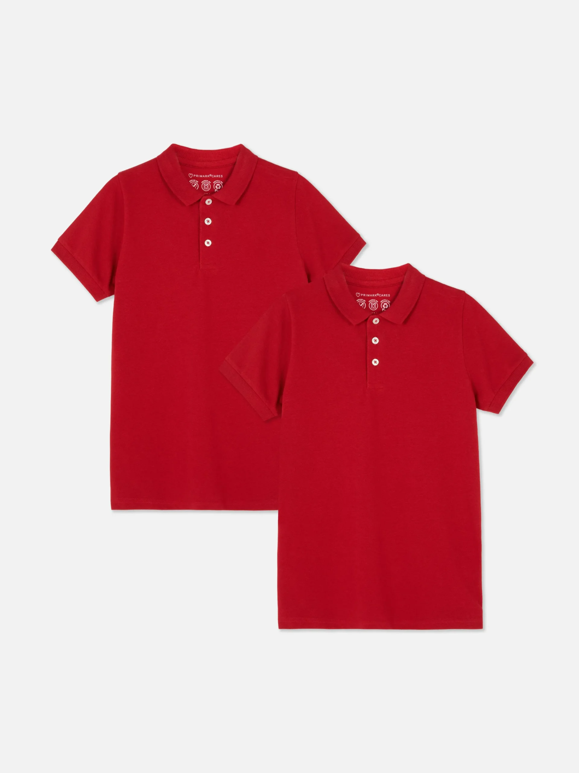2-Pack Older Boy School Uniform Polo Shirts|Primark Discount
