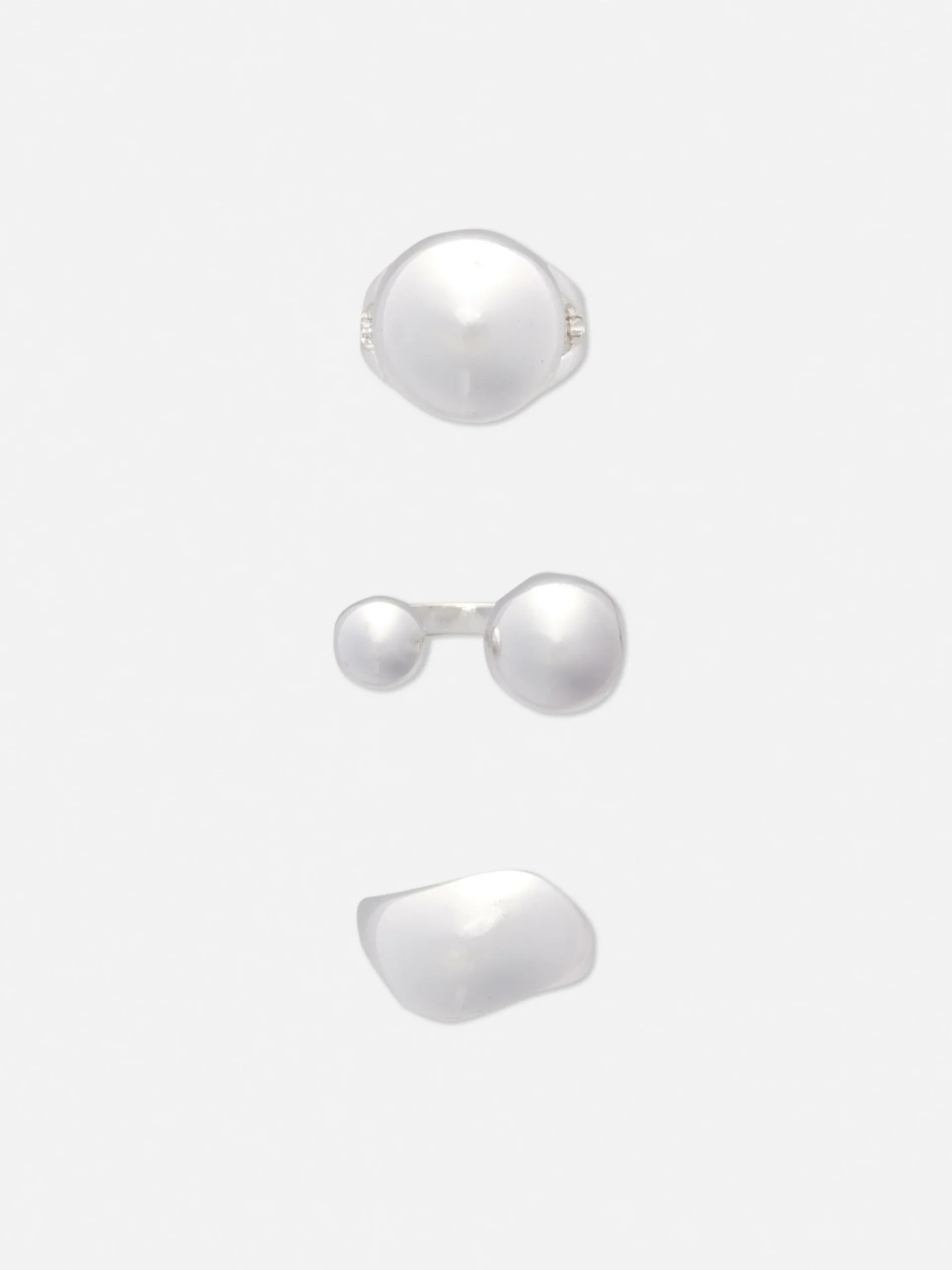 3-Pack Orb Rings|Primark Clearance