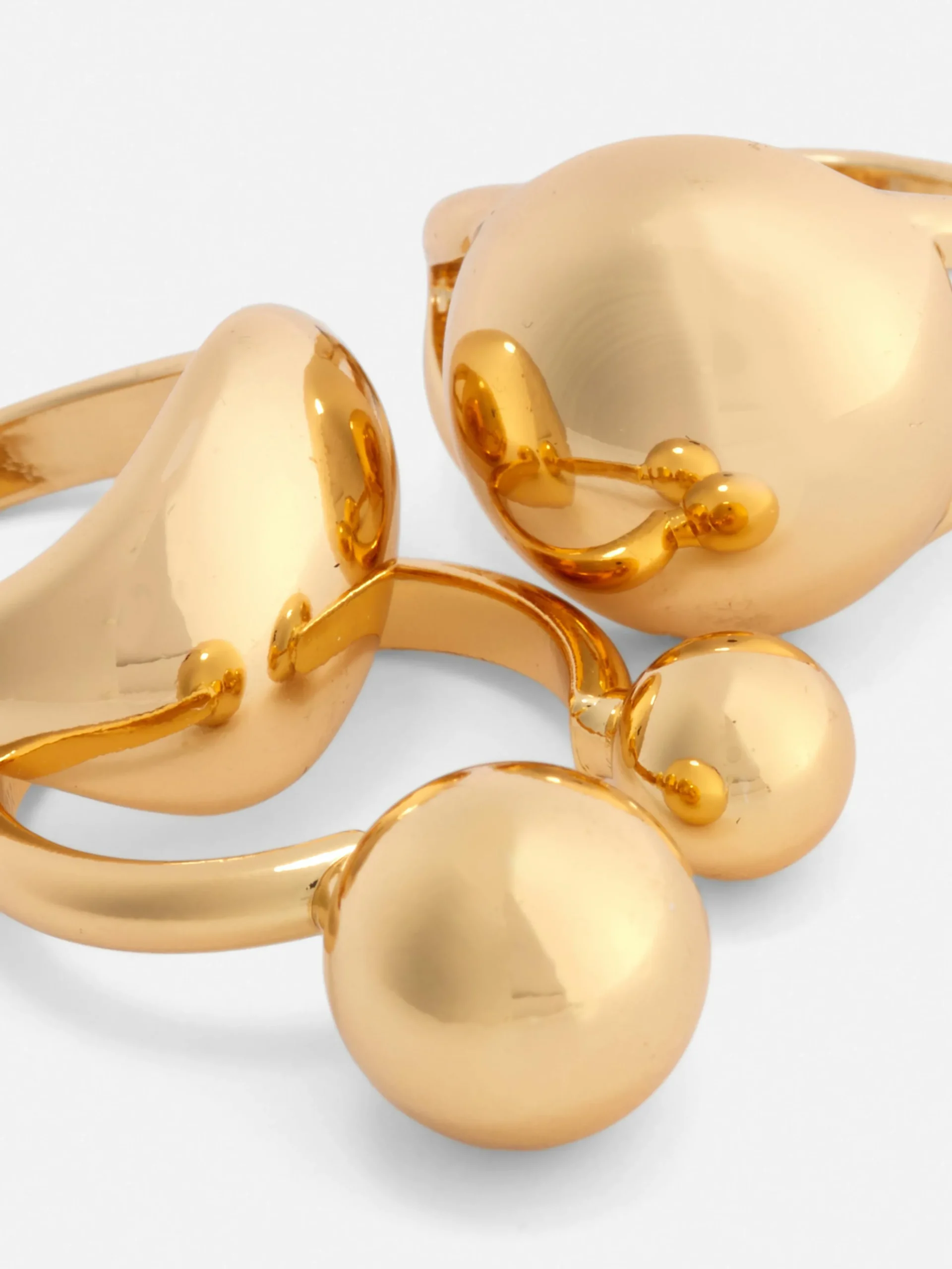 3-Pack Orb Rings|Primark Online