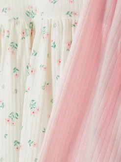 2-Pack Ribbed Long Sleeve Dresses|Primark Outlet