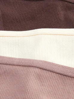 3-Pack Ribbed String Thongs|Primark Sale