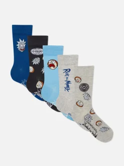 5-Pack Rick And Morty Socks|Primark Sale