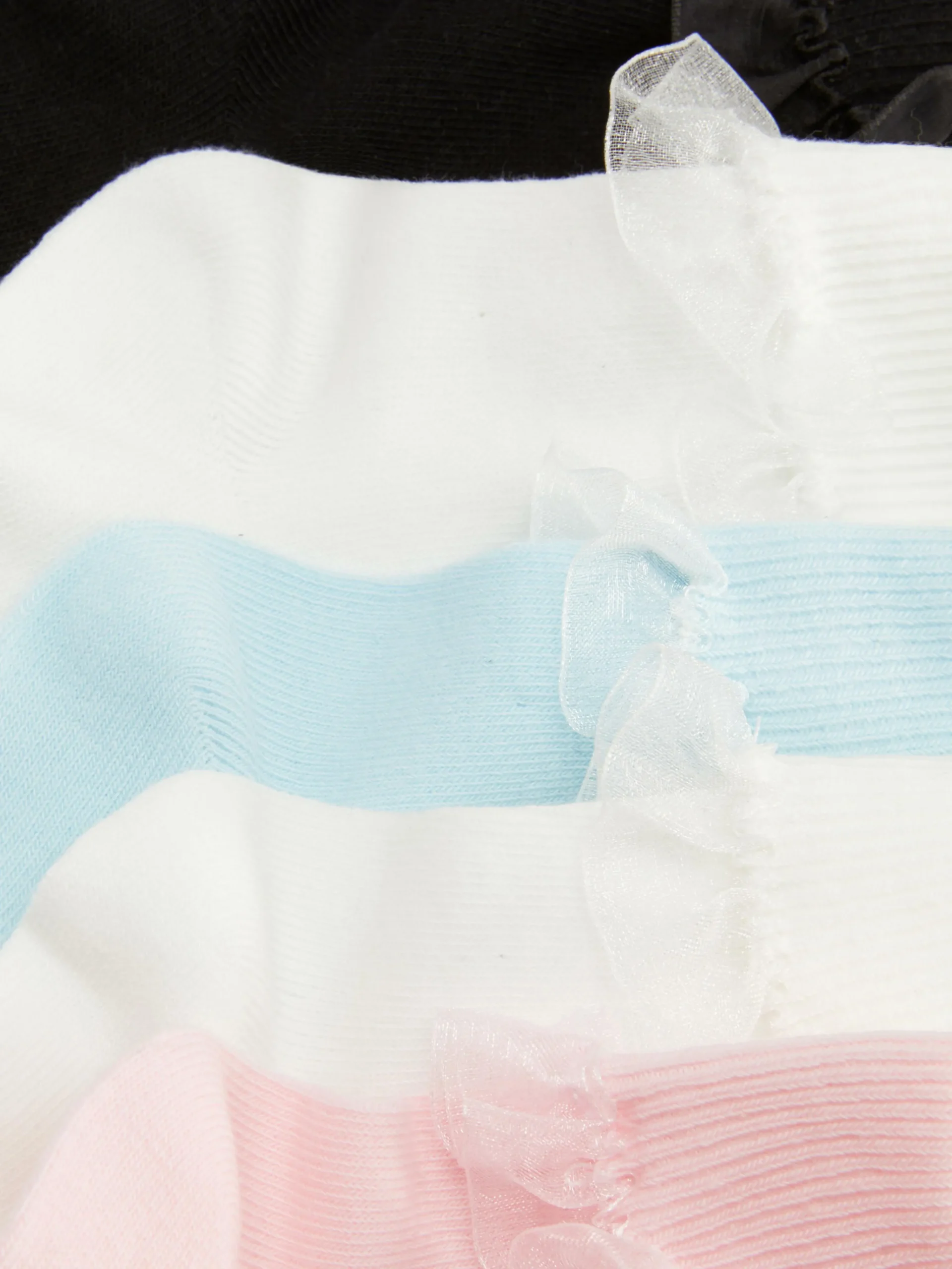 5-Pack Ruffle Trim Socks|Primark