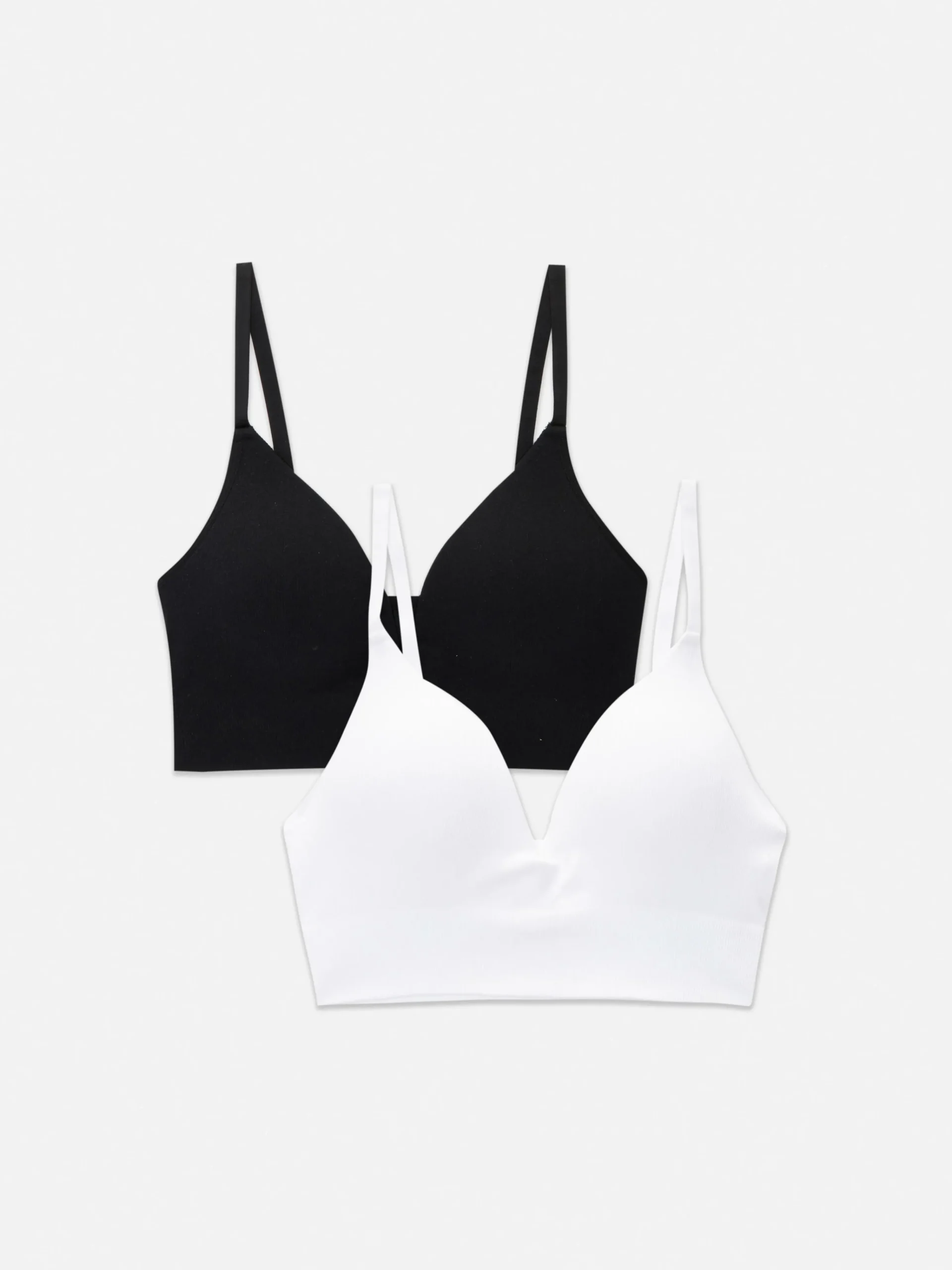 2-Pack Seamless Push Up Bras|Primark Online