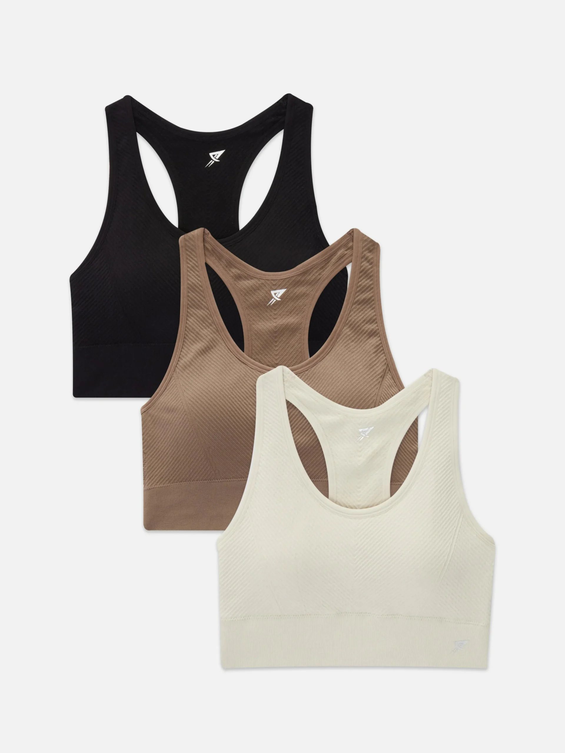 3-Pack Seamless Sports Bras|Primark Hot