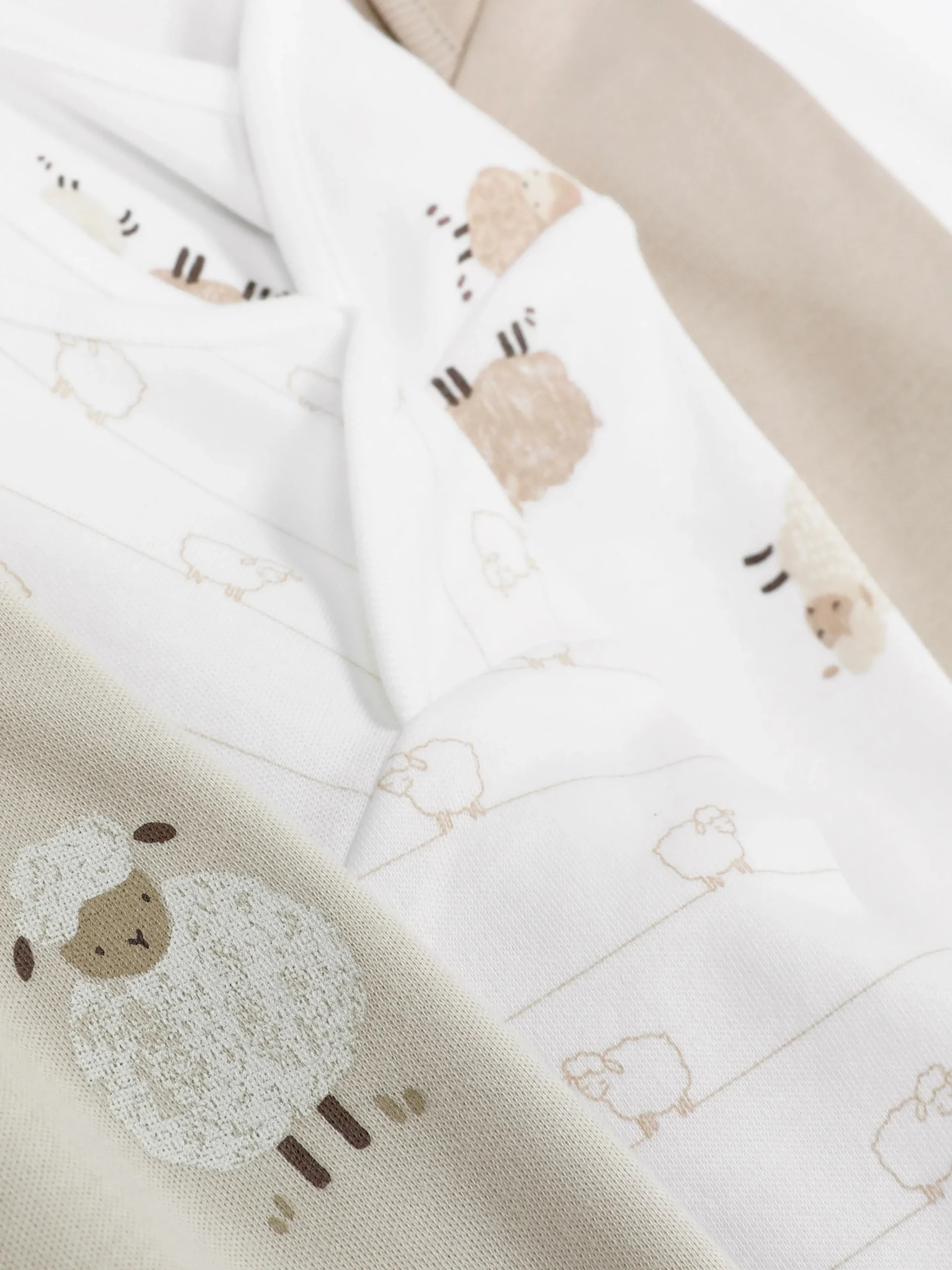 5-Pack Sheep Long Sleeve Bodysuits|Primark