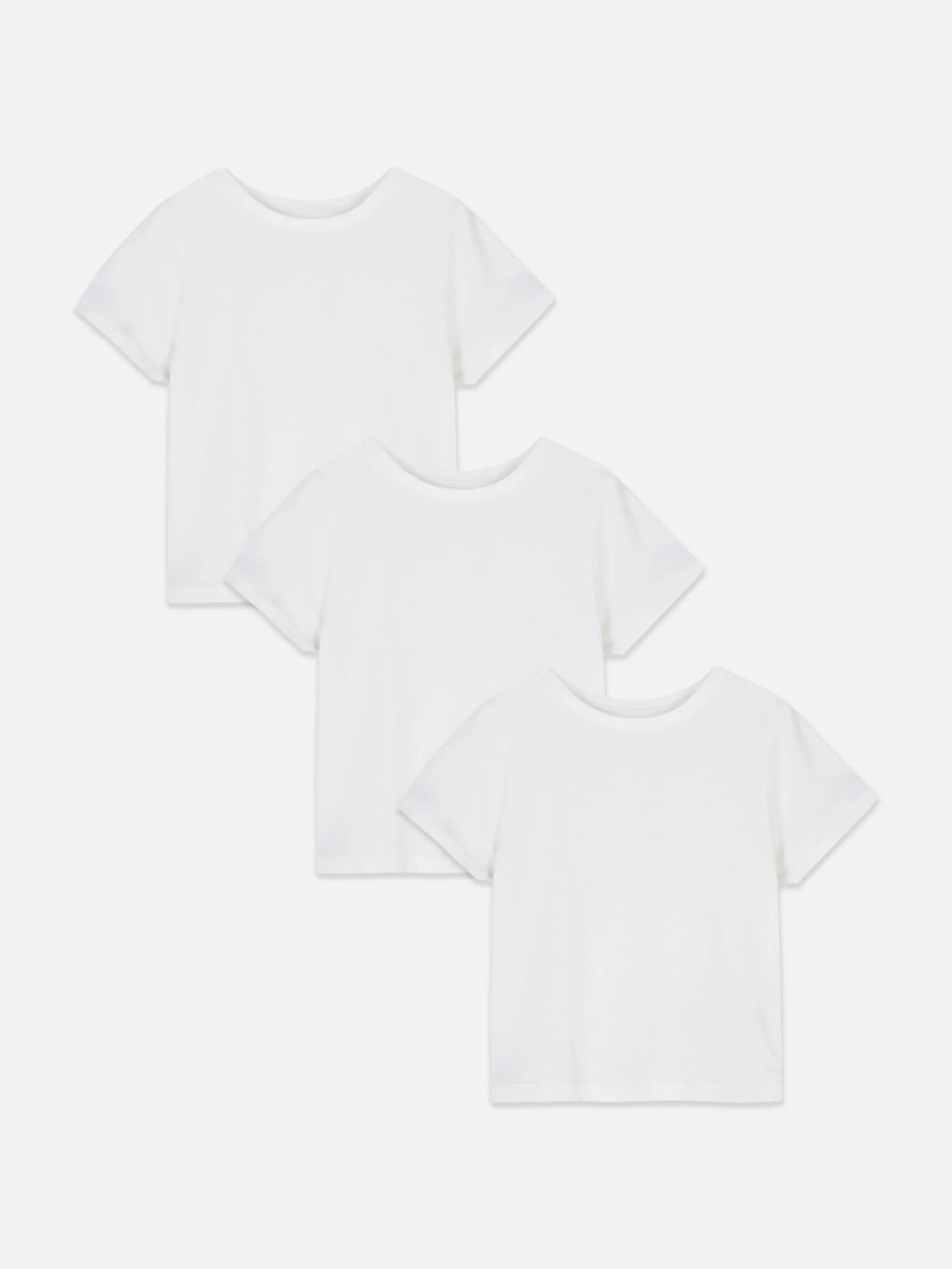 3-Pack Short Sleeve T-shirts|Primark New