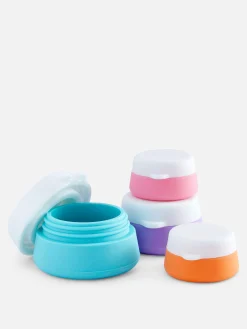 4-Pack Silicone Travel Jars|Primark Clearance