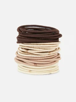60-Pack Skinny Ponytail Holders|Primark Clearance